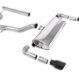 Seat Leon Cupra R 310ps - Non-Resonated (Louder) Cat-Back Exhaust System with GT-100 Cerakote Black Trims