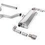 Seat Leon Cupra R 310ps - Non-Resonated (Louder) Cat-Back Exhaust System with GT-100 Titanium Trims