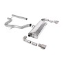 Seat Leon Cupra R 310ps - Non-Resonated (Louder) Cat-Back Exhaust System with GT-100 Titanium Trims