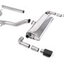 Seat Leon Cupra R 310ps - Non-Resonated (Louder) Cat-Back Exhaust System with JET-100 Carbon Fibre Trims