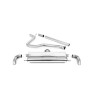 Seat Leon FR 1.5 eTDSI MK4 (GPF Models) - Non-Resonated (Louder) Particulate Filter-back with Downturn Outlets
