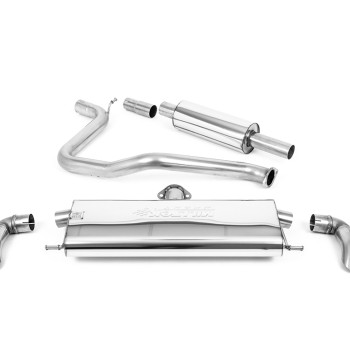 Seat Leon FR 1.5 eTDSI MK4 (GPF Models) - Resonated (Quieter) Particulate Filter-back with Downturn Outlets