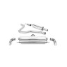 Seat Leon FR 1.5 eTDSI MK4 (GPF Models) - Resonated (Quieter) Particulate Filter-back with Downturn Outlets