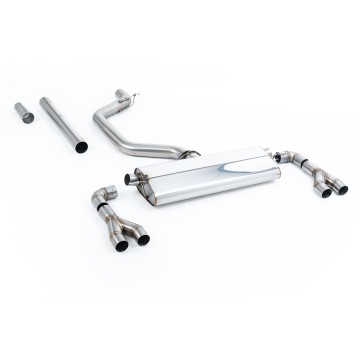 Seat Leon Cupra MK4 300ps (GPF Models) - Non Resonated (Louder) 80mm OPF/GPF Back System - Fits to OE Tips