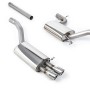 Skoda Octavia vRS 2.0 TSI/2.0T FSI - Resonated (Quieter) Cat-Back Exhaust System with Twin Polished Trims