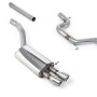 Skoda Octavia vRS 2.0 TSI/2.0T FSI - Non-Resonated (Louder) Cat-Back Exhaust System with Twin Polished Trims