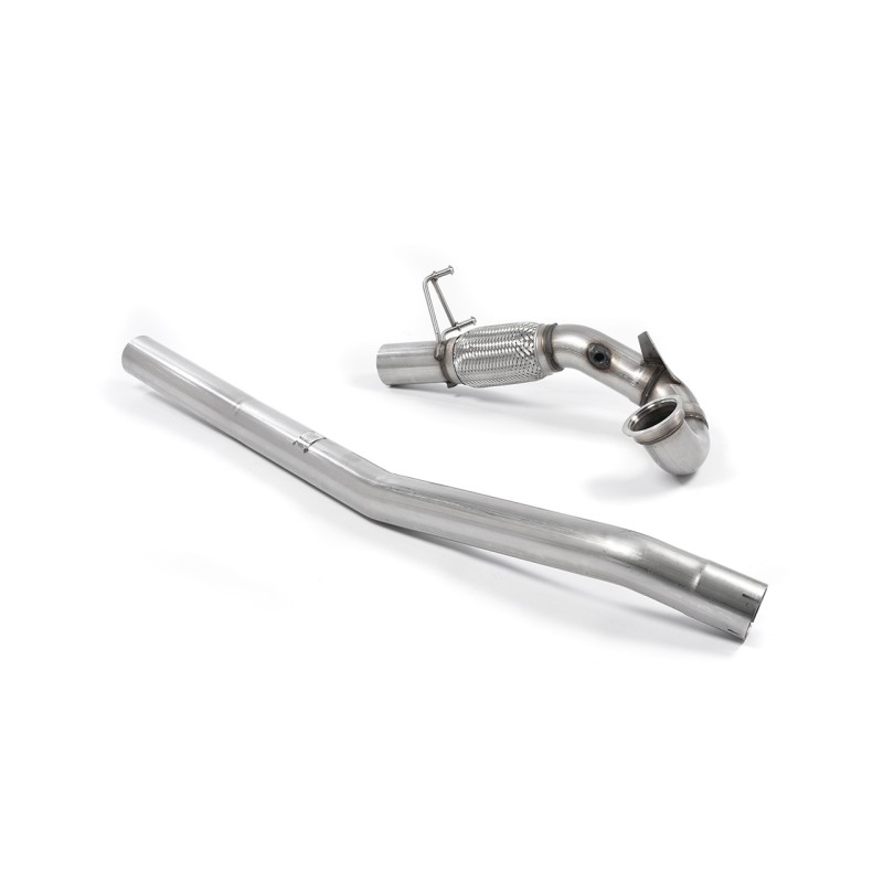 Seat Leon ST Cupra & Skoda vRS 2.0 TSI - Stainless Steel Cast Large Bore Downpipe with Catalyst Delete (For Milltek Cat-Back)