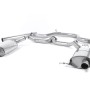 Skoda Octavia vRS 2.0 TSI 220/230/245ps - Non-Resonated (Louder) Cat-Back Exhaust System - Uses OE Tips