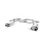 Skoda Octavia vRS 2.0 TSI 220/230/245ps - Road+ Cat-Back Exhaust System - Uses OE Tips