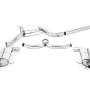 Skoda Octavia vRS 2.0 TSI 245ps (GPF & Post Facelift Models) - Resonated (Quieter) Cat Back Exhaust System - Uses OE Tips