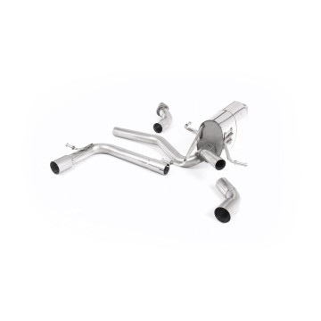 Suzuki Swift Sport 1.4 BoosterJet - Front Pipe-Back System with GT-115 Burnt Titanium Trims - EC Approved
