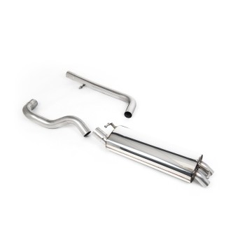 Seat Leon Cupra (1.8T/1.9 TDI) & VW Golf MK4 GTI (1.8T/1.9 TDI) - Non-Resonated (Louder) Cat-Back Exhaust System with Discrete Tips