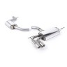 VW Scirocco GT 2.0 TSI 200ps - Resonated (Quieter) Cat-Back Exhaust System with Twin GT80 Trims