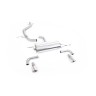 VW Golf GTi Mk6 - Non-Resonated (Louder) Cat-Back Exhaust System with Dual Polished Trims
