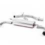 VW Golf GTi Mk6 - Non-Resonated (Louder) Cat-Back Exhaust System with Dual GT100 Trims