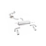 VW Golf GTi Mk6 - Resonated (Quieter) Cat-Back Exhaust System with Polished Trims