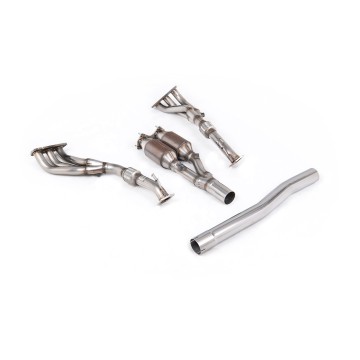 VW Golf MK5 R32 3.2 V6 - Stainless Steel Performance Exhaust Manifold with Hi-Flow Sports Catalyst