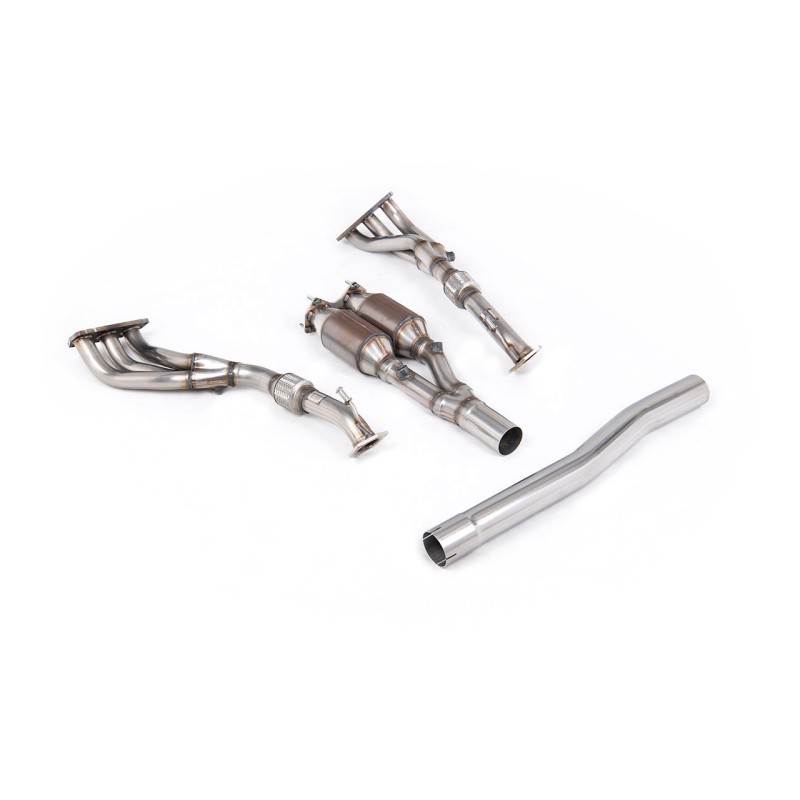 VW Golf MK5 R32 3.2 V6 - Stainless Steel Performance Exhaust Manifold with Hi-Flow Sports Catalyst