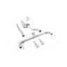 VW Scirocco R - Non-Resonated (Louder) Cat-Back Exhaust System with Polished Tips