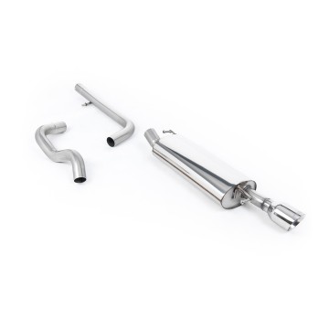 VW Golf MK4 337 Anniversary 180bhp - Non-Resonated (Louder) Cat-Back Exhaust System with Single GT100 Trim