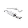 Audi A1 TFSI/VW Polo GTI 1.4 ACT/DSG - Non-Resonated (Louder) Cat-Back Exhaust System with Polished Trims
