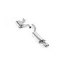 VW Jetta MK5 GLI 2.0T FSI - Resonated (Quieter) Cat-Back Exhaust System with Twin JET Trims