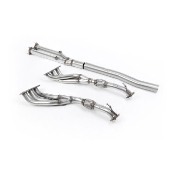 VW Golf MK5 R32 3.2 V6 - Stainless Steel Performance Exhaust Manifold with Catalyst Delete
