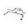 VW Golf Mk6 GTi Edition 35 - Non-Resonated (Louder) Cat-Back Exhaust System with Polished Trims