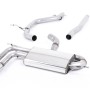 Audi A3/VW Golf GTD/Scirocco GT - TDI 2.0 170PS - DPF-Back Exhaust System with Polished Trims