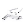 Audi A3/VW Golf GTD/Scirocco GT - TDI 2.0 170PS - DPF-Back Exhaust System with Polished Trims