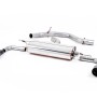 VW Golf GTi Mk6 - Non-Resonated (Louder) Cat-Back Exhaust System with Black GT100 Trims