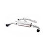 VW Golf GTi Mk6 - Non-Resonated (Louder) Cat-Back Exhaust System with Black GT100 Trims