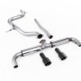 VW Golf GTD Mk6 TDI 170PS - DPF-Back Exhaust System with Dual Matt-Black Tips (GTI Style)