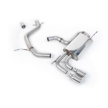 VW Golf Mk6 GT 1.4 TSI 160PS - Non-Resonated (Louder) Cat-Back Exhaust System with Polished Tips