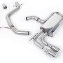 VW Golf Mk6 GT 1.4 TSI 160PS - Non-Resonated (Louder) Cat-Back Exhaust System with Polished Tips