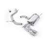 VW Golf Mk6 GT 1.4 TSI 160PS - Non-Resonated (Louder) Cat-Back Exhaust System with Polished Tips