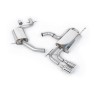 VW Golf Mk6 GT 1.4 TSI 160PS - Resonated (Quieter) Cat-Back Exhaust System with Polished Tips