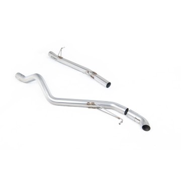 VW T5/T6 SWB - Non-Resonated (Louder) DPF-Back Exhaust System with Discrete Outlet