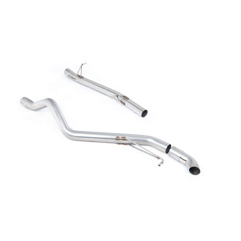 VW T5/T6 SWB - Non-Resonated (Louder) DPF-Back Exhaust System with Discrete Outlet