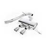 VW Golf R Mk6 - Non-Resonated (Louder) Cat-Back Race Exhaust System with Titanium Tips