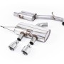 VW Golf R Mk6 - Resonated (Quieter) Cat-Back Race Exhaust System with Polished Tips