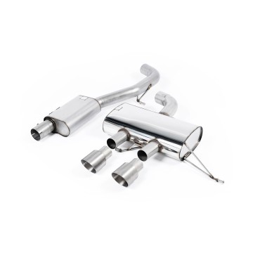 VW Golf R Mk6 - Resonated (Quieter) Cat-Back Race Exhaust System