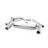 VW Golf GTI Mk7 Resonated (Quieter) Cat-Back Exhaust System with Titanium Tips