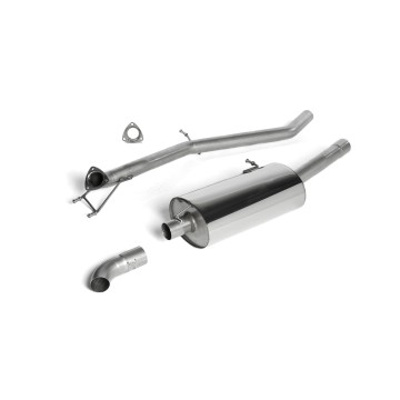 VW Amarok 2.0 BiTDI 163/180 - Cat-Back Exhaust System with Discrete Tailpipe (Exits in OE Position)