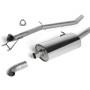 VW Amarok 2.0 BiTDI 163/180 - Cat-Back Exhaust System with Discrete Tailpipe (Exits in OE Position)