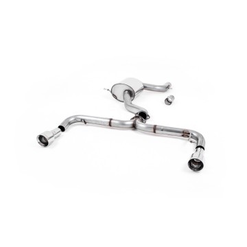 VW Golf GTi Mk6 - Non-Resonated (Louder) Cat-Back Exhaust System For OE Downpipe