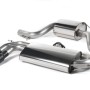 VW Golf Mk5 GTi 2.0T - Resonated (Quieter) Cat-Back Race Exhaust System with Cerakote Black Tips