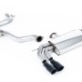 VW Golf Mk5 GTi 2.0T - Non-Resonated (Louder) Cat-Back Race Exhaust System with Cerakote Black Tips