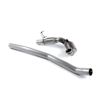Large Bore Downpipe with Hi-Flow Sports Catalyst (For Milltek Cat-Back) (Seat/VW)