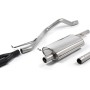 VW T5/T6 LWB - Resonated (Quieter) DPF-Back Exhaust System Twin Black Oval Outlets